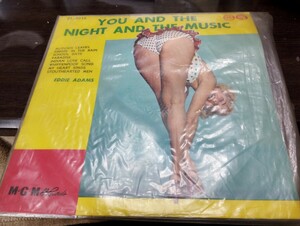 安い　エディーアダムス　eddie adams エロジャケ　you and thd night and music mgm record レコード　古い　レトロ