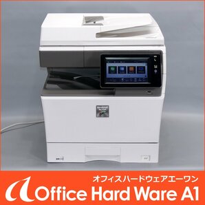 送料無料 卓上機 SHARP MX-C305W 2019年製コピー機 C302の後継機 Windows11 macOS スマホ対応 FAX USB 無線LAN A4カラー複合機 中古 ◆H-5の画像1