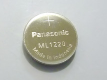 Panasonic　ML1220　Voltage:3V
