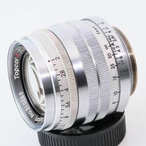 希少良品Topcor-S 50mm F/２ 前期 東京光学 ライカＬ３９レンズの画像4