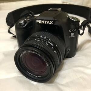 PENTAX ペンタックス K100D Super デジタル一眼レフカメラ ボディ レンズセット ショット数 5156枚