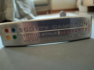 スコッティキャメロン SCOTTY CAMERON　スタジオスタイル　ニューポート2 　34インチ　キレイ目　おすすめ！