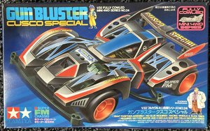 タミヤ フルカウル ミニ4駆 ガンブラスタークスコスペシャル 「GUN BLUSTER-CUSCO SPECIAL 」当時物 新品未使用 未組み立て品