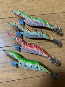 林漁具製作所 HAYASHI エギザル 餌木猿 3.5号 4個セット　2