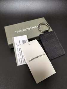 エンポリオ・アルマーニ　EMPORIO ARMANI　　　キーリング　キーホルダー　新品未使用　超美品　プレゼントに　誕生日に　希少品