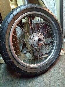 カワサキ KH250　純正ホイール　前後セット