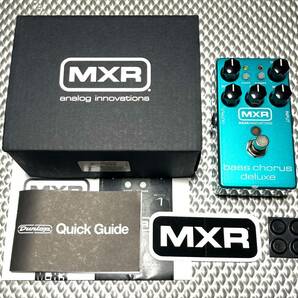 ☆【MXR】M83 Bass Chorus Deluxe ベースコーラスデラックス 正規品 中古 良品 箱付 動作確認済☆の画像1