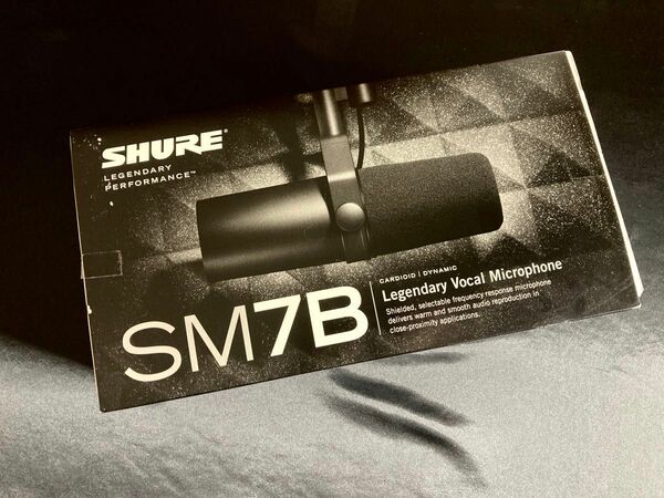 SHURE シュア SM7B 単一指向性ダイナミック型マイクロホン