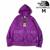 1円～!売切!【正規新品】THE NORTH FACE◆HERITAGE WIND JACKET フルジップ ウィンド パーカー US限定 ナイロン 防風 撥水(M)紫① 180915-5_画像2