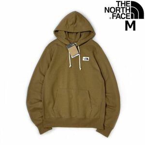 売切り【正規新品】THE NORTH FACE◆HERITAGE PATCH PULLOVER HOODIE パーカー US限定 上質 ロゴパッチ 裏起毛(M)茶 181130-10