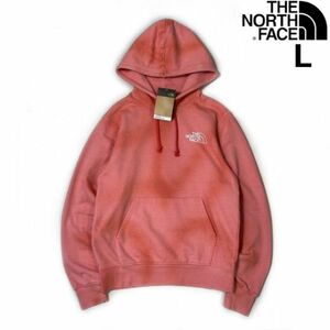 売切り【正規新品】THE NORTH FACE◆DYE RECYCLED PULLOVER HOODIE パーカー US限定 後染め 裏起毛(L)赤 タイダイ柄 181130-10