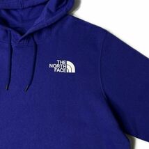 売切り【正規新品】THE NORTH FACE BOX NSE PULLOVER HOODIE パーカー US限定 バックプリント 裏起毛 男女兼用 登山(L)青 181130-30_画像6