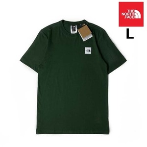 Распродан [обычный новый] Северная поверхность ◆ Логотип коробки с коротким рукавами футболка с коротким рукавами