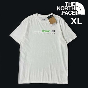 売切り【正規新品】THE NORTH FACE◆SHORT-SLEEVE CITY TEE 半袖 Tシャツ US限定 ボストン 上質 男女兼用 アウトドア(XL)白 180902-15