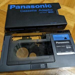 パナソニック カセットアダプター VW-TCA7 思い出のテープの再生・デジタル化に panasonic VHS-C ダビングの画像2