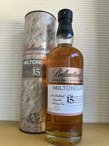 ●未開栓/送料込●カートン凹有●ウイスキー/バランタイン 15年 ミルトンダフ BALLANTINES Single Malt MILTONDUFF 15yo mercismith2