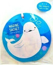  new goods white dolphin. marine sachet Sky Heart. fragrance 