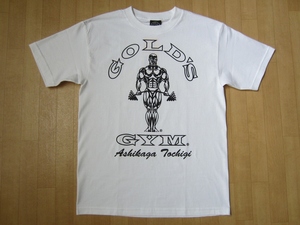 00's 10's USA製 GOLD'S GYM ベーシックジョー Tシャツ Mゴールドジム 筋肉Terminatorターミネーター ボディビル マッスル 筋トレ マッチョ