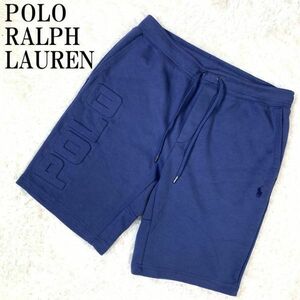 POLO RALPH LAUREN ハーフパンツ ブルー ポロラルフローレン ショートパンツ スウェットショーツ M B6136