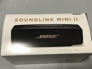 BOSE SOUNDLINK SOUND LINK mini 2 Ⅱ　LIMITED EDITION　限定版　ブラック　箱説 