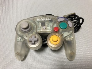 GC ゲームキューブ　コントローラ　スケルトン　クリア