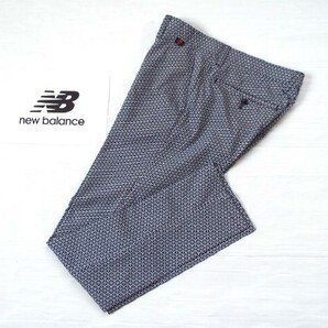 ★超美品★New Balance golf ニューバランス ゴルフ / w78-82㎝ / NBG 切子模様デザイン ストレッチパンツ / サイズ４ の画像1