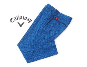 ★美品★Callaway RED LABEL キャロウェイ レッド / w82-84㎝ 総柄デザイン ストレッチパンツ / サイズＬ