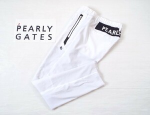 ★超美品★PEARLY GATES パーリーゲイツ / サイズ６ / w84-92㎝ / PG89 ニューサークルロゴ タフレックス イージーパンツ 