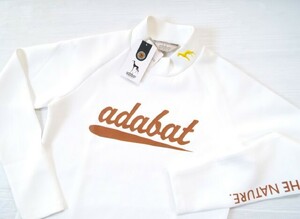 ☆新品☆ADABAT アダバット / AD ロゴプリント モックネックシャツ / サイズ46（M）