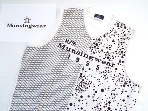 ★超美品★Munsingwear マンシングウェア / Vネック ニットベスト / サイズLL