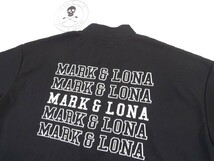 ★美品★MARK&LONA マーク＆ロナ / M&L ロゴ ハーフジップ クルーズハイネックシャツ Closure Mock neck Shirts / サイズ48_画像6