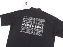 ★美品★MARK&LONA マーク＆ロナ / M&L ロゴ ハーフジップ クルーズハイネックシャツ Closure Mock neck Shirts / サイズ48_画像2