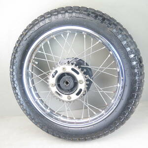 ☆XLR80R [HD10] 純正リアホイール リアスプロケット付属 中古ホンダ HONDA XR80R XL80S CRF100 XR100R KR060324