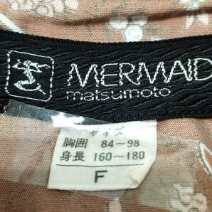 MERMAID MATSUMOTO マーメイドマツモト パジャマ上下セット ブラウン・花柄 F（Mサイズ相当）メンズ 01の画像3