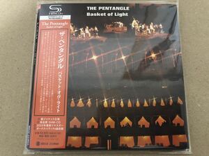 SHM-CD 紙ジャケ ペンタングル バスケット・オヴ・ライト PENTANGLE Basket Of Light 紙ジャケット