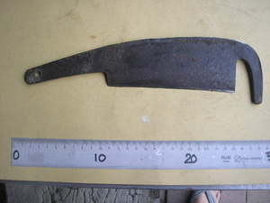  old tool hatchet iron made 03
