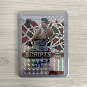 yuta watanabe 2020-21 panini mosaic basketball auto 渡邊雄太 サインカード 日本代表 トロント・ラプターズ