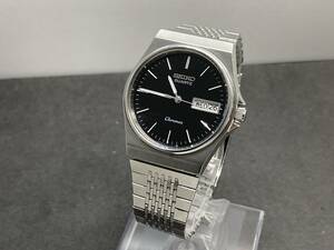 １円～稼働品・SEIKO Chronos/セイコー クロノス 8123-7090 メンズ腕時計 QZ【YB-0810】