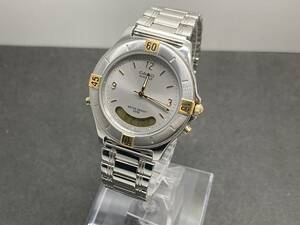 １円～稼働品・CASIO OCEANUS/カシオ オシアナス アナデジ AW-505 メンズ腕時計 QZ 【YB-720311】