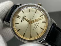 １円～稼働品・SWISS MADE TECHNOS/テクノス クォーツ 11.82009 メンズ腕時計 【YB-0822】_画像3