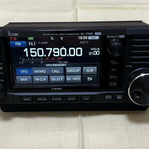 ICOM IC-705 ◆受信改造済◆美品◆MBF-705付◆の画像5