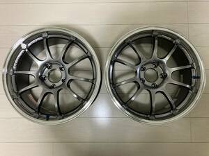 【TE37／RPF1】中古／極上／ADVANアドバンRZ-DF／18インチ9.0J +35MHB／114.3／2本