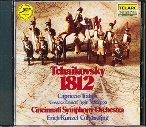 TELARC米盤　チャイコフスキー　大序曲「1812年」 他　カンゼル　刻印有り
