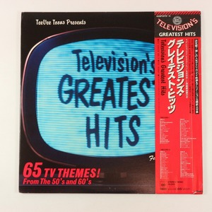 ◆LP◆帯付◆2枚組◆V.A.◆テレビジョンズ・グレイテスト・ヒッツ◆CBS/Sony 42AP 3173~4◆65 TV Themes! From The 50's And 60's