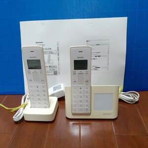 シャープ　インテリアホン　JD-BC1CW-W