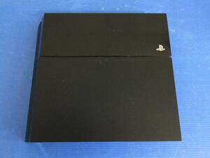 [#25][ Junk ]PS4 500GB CUH-1100A jet black body only ( used )