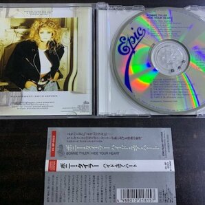 ボニー・タイラー BONNIE TYLER / HIDE YOUR HEART 国内盤・帯付き 25.8P-5023 / 4988010218157の画像3