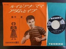 7inch 藤木孝 ルイジアナ・ママ アダムとイブ 和モノ・ロカビリー TEICHIKU NS-493_画像1