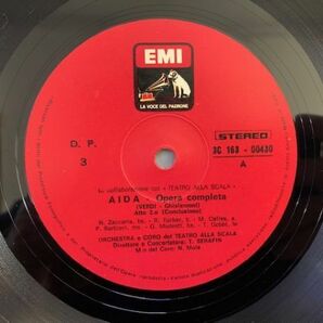 伊 EMI 3LP-BOX マリア・カラス MARIA CALLAS Verdi:AIDA ヴェルディ：アイーダ イタリア盤 3C 163-00429/31の画像8