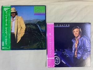 帯付き LP 2枚セット デヴィッド・ゲイツ David Gates グッバイ・ガール もう一度 国内盤 P-10550E P-10788E ブレッド BREAD